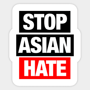 Stop Asian Hate Sticker